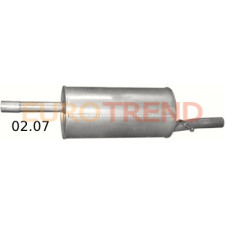 Глушник Dacia Logan / Renault Logan 1.4 / 1.6i / 1.5 dCi, Renault Logan 1.5 dCi седан