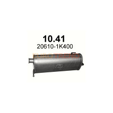 Глушник Kia Venga / Hyundai ix20 1.4i / 1.6i