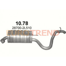 Глушник Хендай i30 1.6 CRDi Turbo Disel