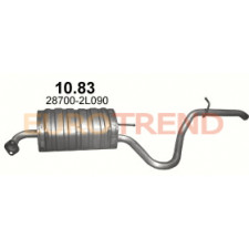 Глушник Hyundai i30 1.4i / 1.6i SW