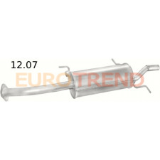 Глушник Mazda 323 1.3 , 1.6i 4D., 1.7D