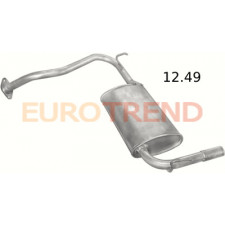 Глушник Mazda 323 1,3i, 1, 5i 16V хетчбек