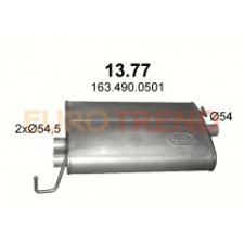 Глушник Мерседес ML 320 W163