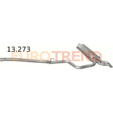 Глушник Mercedes T210 / S210 2.2 CDi універсал