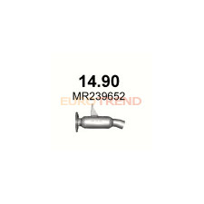 Глушник Mitsubishi Pajero 2.5 TDiC, 2.8 TDiC / Mitsubishi Shogun / Mitsubishi Montero