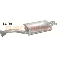 Глушник Mitsubishi Sigma 3.0i седан