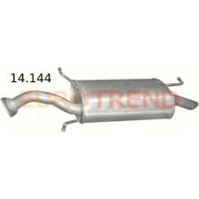Глушник Mitsubishi Carisma 1.8 GDi хетчбек, седан