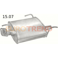 Глушник Nissan Almera 1.4i / 1.6i / 2.0D