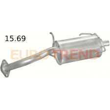 Глушник Nissan Micra 1.0i / 1.3i / 1.4i