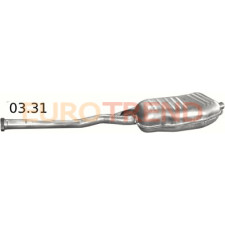 Глушник BMW 320i / BMW 323i 2.5