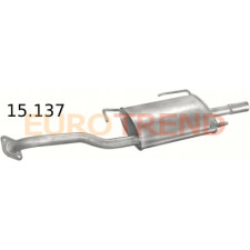 Глушник Nissan Sunny N14 1.4 / 1.6i седан