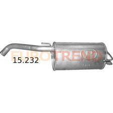 Глушник Nissan Micra 1.2i 16V / 1.4i 16V