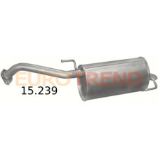 Глушник Nissan Micra 1.0 - 1.4i, 1.5dCi