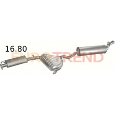 Глушник, Резонатор Alfa Romeo 155 1.7i, 1.8i, 2.0i, 2.5i