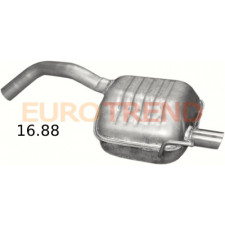 Глушник Alfa Romeo 147 1.9 JTD TD