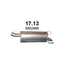 Глушник Opel Astra H 1.9 CDTi Turbo Disel