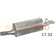 Глушник Opel Omega A 2.0 - 2.4i