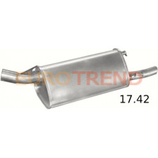 Глушник Opel Corsa B 1.2 / 1.5D