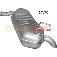 Глушник Opel Vectra С універсал / Opel Signum 1.9 CDTi / 2.0 CDTi / 2.2 CDTi