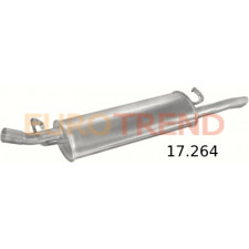 Глушник Opel Vectra 1.4 / 1.6