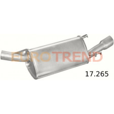 Глушник Opel Tigra 1.4i, 1.6i