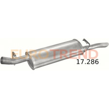 Глушник Opel Vectra A 1.8i / 2.0i хетчбек
