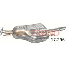 Глушник Opel Astra G 1.8i / 2.0i седан
