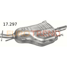 Глушник Opel Astra G 1.8i / 2.0i 16V хетчбек
