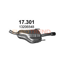 Глушник Opel Astra H 1.6i Sport