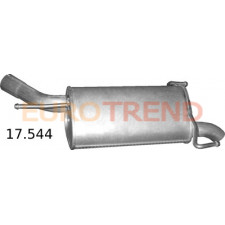 Глушник Opel Corsa C 1.7 CDTi хетчбек