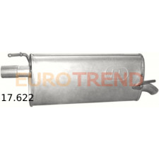 Глушник Opel Meriva A, 1.6i