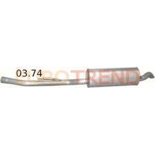 Глушник BMW 524 2.4 TD седан , BMW 525 2.5 TD / TDS