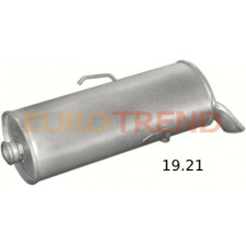 Глушник Peugeot 106 1.0, 1.1
