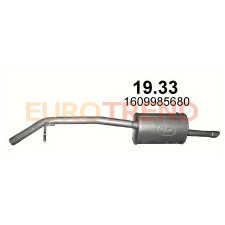 Глушник Peugeot 301 1.2 12V / Citroen C - Elysee 1.212V
