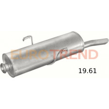 Глушник Peugeot 306 1.4 - 1.8 седан