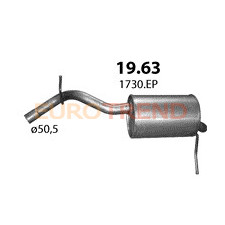 Глушник Peugeot 508 / Citroen C5 1.6 HDi