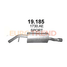 Глушник Peugeot 207 / Peugeot 207 CC 1.6 HDi
