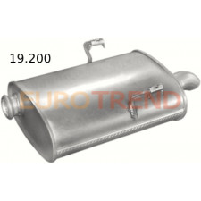 Глушник Peugeot 406 2.0HDi TD седан