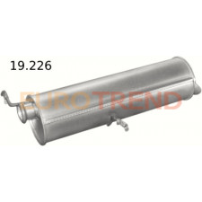Глушник Peugeot 307 1.6 / 2.0 HDi хетчбек