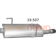 Глушник Peugeot 206 2.0i, Peugeot 206 СС 2.0i
