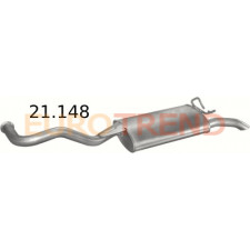 Глушник Renault R19 1.7, 1.8, 1.9TD седан