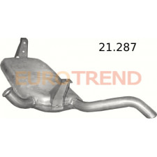 Глушник Renault Laguna 3 1.6 / 1.8i, 1.9 dCi